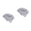 400Pcs Durable Anti Static Bag Silver Shielding for Computer Parts 5