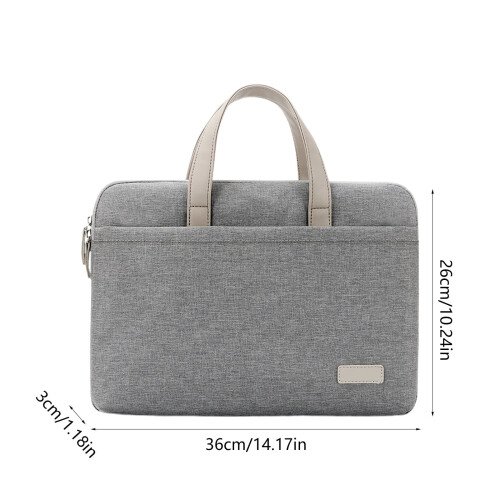 Laptop Sleeve Case 14 Inch,Protective Waterproof Computer Shoulder Bag with Handle for Travel,Work 1