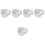 5Pcs Portable Transparent Cat Muzzle Grooming Mask for Pets 3