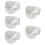 5Pcs Portable Transparent Cat Muzzle Grooming Mask for Pets 10
