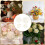 Support pour composition florale, support à fleurs réutilisable en fer, avec couvercle et grille florale. 6