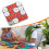 Μεταλλική τσουλήθρα με αριθμούς15Puzzle Αστεία πλακάκια τσέπης με συρόμενα πλακάκια 6