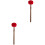2St Multi Kleur Mallets Voor Zingende Kommen, Rustgevende Tonen 3