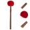 2St Multi Kleur Mallets Voor Zingende Kommen, Rustgevende Tonen 9