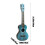 Μουσικό παιχνίδι Ukulele για νήπια 1-3 ετών, παιδική κιθάρα με μοτίβο ιπποπόταμου – 6