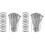 200Pcs Durable Silver Cable Zip Ties Self-Locking Wire Organizers 2