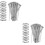 200Pcs Durable Silver Cable Zip Ties Self-Locking Wire Organizers 6