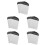500Pcs White Poly Mailers Waterproof Shipping Pouches 6