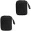 2Pcs Portable Watch Band Holder Black Durable Multi-Use Storage Pouch 2