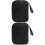 2Pcs Portable Watch Band Holder Black Durable Multi-Use Storage Pouch 4