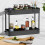 Compact storage cart - three-tiered, bathroom organizing tool 6