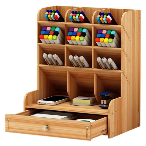 Premium Wood Χαρτικών Caddy Scientific Layout Screw Structure Multi Distribution Sturdy Sturdy για Τάξη και Σπίτι 1