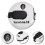 2Pcs Lightweight Plastic Golf Score Counters with Clip Hat Multi Use 7