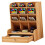 Premium Wood Χαρτικών Caddy Scientific Layout Screw Structure Multi Distribution Sturdy Sturdy για Τάξη και Σπίτι 4