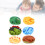 6pcs Dinosaur Eggs Deformation Models Children's Plastic Toys 1
