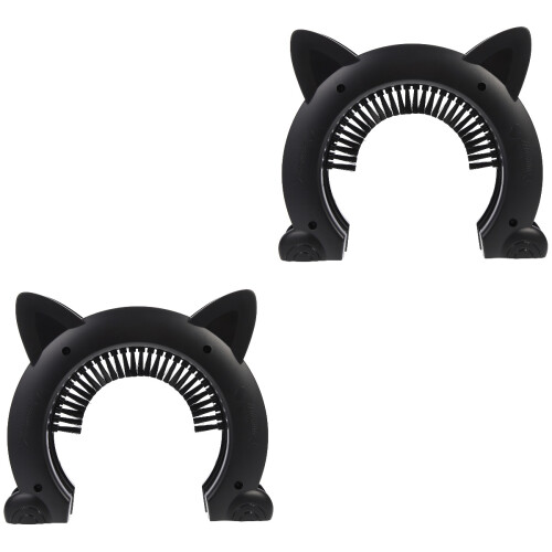 2Ensembles Porte Chat Intérieure ABS Facile Avec 2