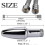 Portable bathroom douche - Hand-held shower cleaning tool with long hose 2