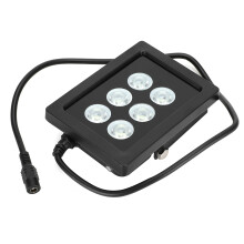 Breedhoek infraroodverlichting voor LED-infraroodlicht, nachtzicht met krachtige LED en automatische aan/uit-functie, waterdichte ingebouwde