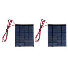Solarpanel mit hoher Lichtempfindlichkeit und starkem Wirkungsgrad, Polysilizium-Solarzelle mit Schnee- und Windschutz, DIY-System