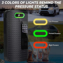 Portable Electrical Car Air Pump Wireless Tire Inflatable Pump Inflator Air Compressor Pump for Car Motorcycle Bicycle