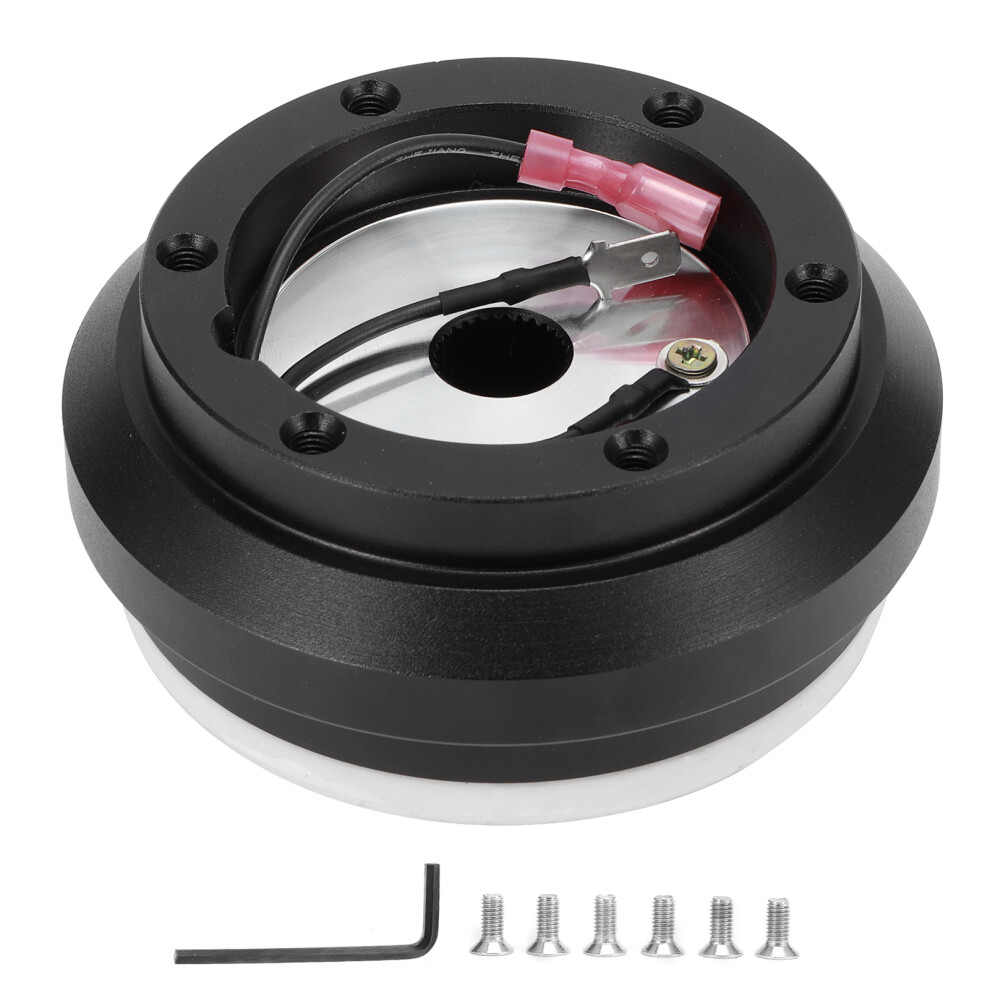 Machined Solid6061aluminum Steering Wheel Adapter, High Quality Aluminum Corrosion Resistant Hub For Honda, 6Bolt Billet Aluminum Racing Adapter 9071309322941