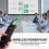Wireless Powerpoint Presentation PPT Pointer Clicker Presenter LCD Display Green Light RF Remote Control 300M Distance 5