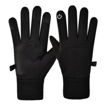 Cold Weather Gloves Touch Screen Compatible Thermal Insulated Warm Water Resistant Anti Slip Grip Windproof For Skiing Cycling Hiking Driving