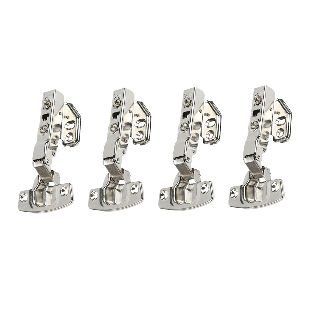 4Pcs Stainless Steel Soft Close Cabinet Hinges For Cupboard Doors 5091388254043