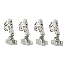 4PCS Hydraulic Soft-Close Hinges 304 Stainless