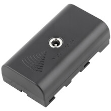 Vervangende dummybatterij voor camera-apparatuur (NP-F-serie), stabiele prestaties, lichtgewicht ontwerp, volledige decoderingsfunctie, externe