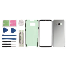 Kit de herramientas de reparación para la parte trasera de cristal del Samsung Galaxy S8, fácil instalación con manual de instrucciones paso a