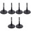 6Sets Practical Black Doll Holders Sturdy Display Stands for Dolls 3