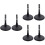 6Sets Practical Black Doll Holders Sturdy Display Stands for Dolls 6