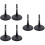 6Sets Practical Black Doll Holders Sturdy Display Stands for Dolls 7