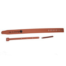 Correia de guitarra moderna, acessório elegante e prático com ferragens duráveis para guitarra elétrica e acústica, 72 mm de largura, em couro