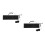 2Sets Simple Quiet Keyboard and Mouse Combo Stable No Latency Typing 4