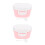 2Pièces Conteneur Poudre Lait Bébé Rose PP Étanche 7