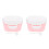 2Pièces Conteneur Poudre Lait Bébé Rose PP Étanche 9