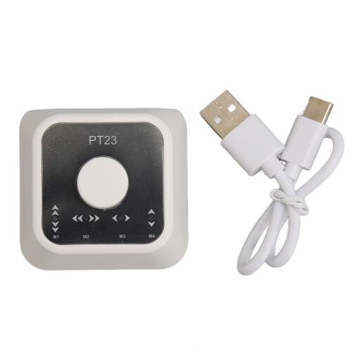Χειριστήριο Bluetooth με θύρα φόρτισης τύπου C, επαναφορτιζόμενο ποδοδιακόπτη