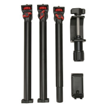Abrazadera en C ajustable para escritorio con rótula multiángulo, soporte de escritorio extensible para cámara web, luz de relleno, teléfono,