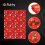 Weihnachtsflanelldecke, 150 x 200 cm, rotes Polyester 7
