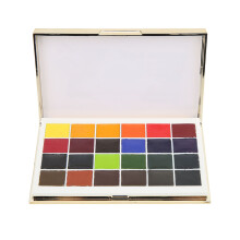 Watercolor Paint Set with Mixing Functionality, Vibrant Colors Lightweight Design, Sturdy Case Easy to Blend Colors for Travel and Studio Use,