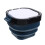 2Pcs Blue Painting Tool Bucket Lightweight Multifunction Pen Holder 9