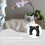 1Ensemble Porte Intérieure ABS Pour Animaux Avec 3