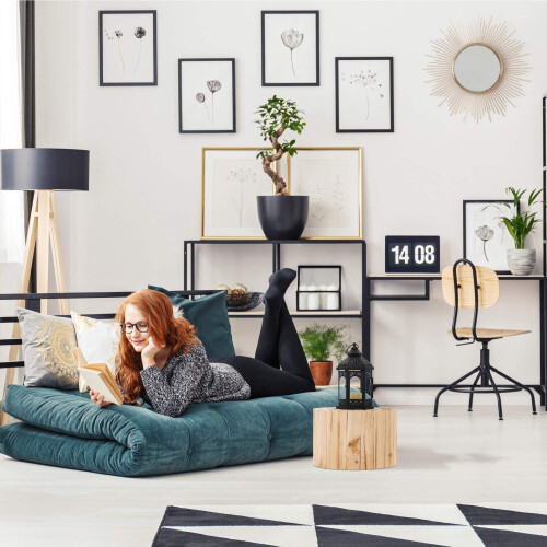 Banco de flores em design natural 2