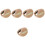 5Pièces Cache-Oreilles Khaki Hiver Style Pour Activités 3