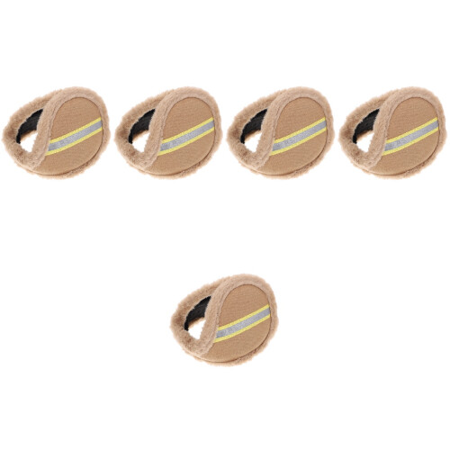 5Pièces Cache-Oreilles Khaki Hiver Style Pour Activités 2