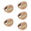5Pièces Cache-Oreilles Khaki Hiver Style Pour Activités 9