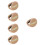 5Pièces Cache-Oreilles Khaki Hiver Style Pour Activités 11