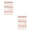 2Ensembles Mini Couverts Jetables Rose Gold En Ps Pour Décor Festif 7
